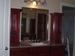 Custom Bathroom Cabinets Finished